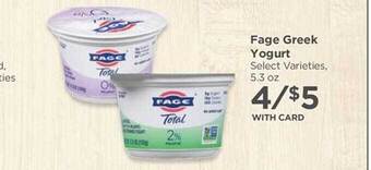 Fage greek yogurt