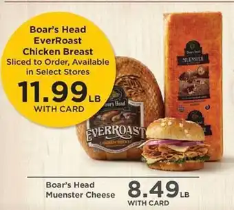 Boar's head muenster cheese