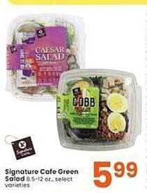 Albertsons Signature cafe green salad offer