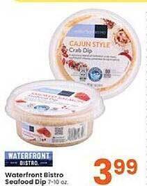 Albertsons Waterfront bistro seafood dip offer