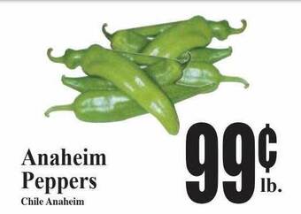 Baja Ranch Anaheim peppers offer