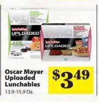 Oscar mayer uploaded lunchables