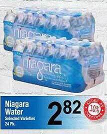 Food Giant Niagara water offer