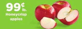 Hy-Vee Honeycrisp apples offer