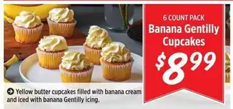 Rouses Banana gentilly cupcakes offer