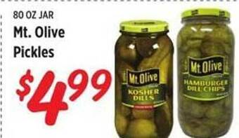Rouses Mt. olive pickles offer