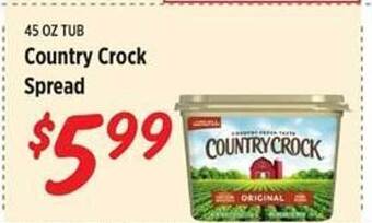 Rouses Country crock spread offer