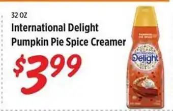Rouses International delight pumpkin pie spice creamer offer