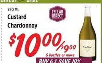 Rouses Custard chardonnay offer