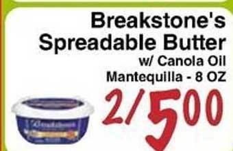 Sellers Bros Breakstone's spreadable butter offer