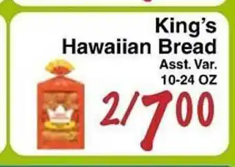 King's hawaiian bread