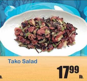 Times Supermarkets Tako salad offer