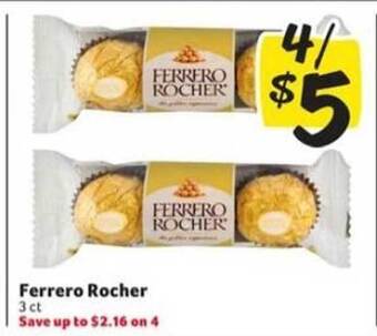 Winn Dixie Ferrero rocher offer