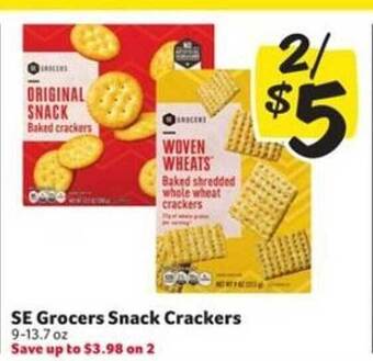 Winn Dixie Se grocers snack crackers offer