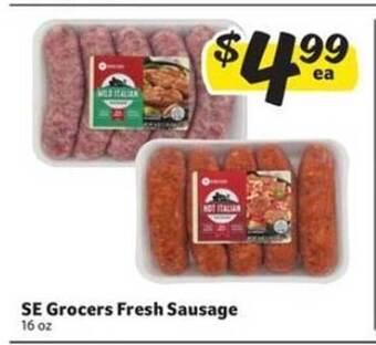 Winn Dixie Se grocers fresh sausage offer