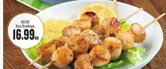 Lowes Foods Sea scallops offer