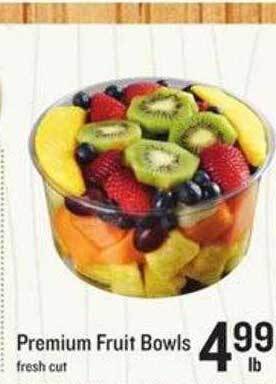 Lowes Foods Premium fruit bowls offer
