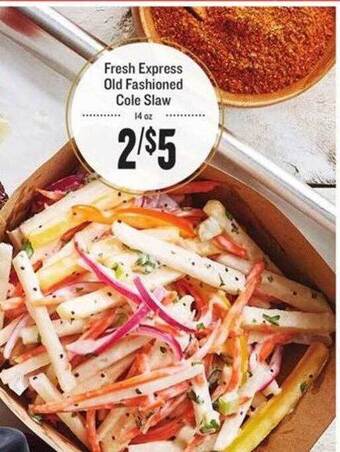 Lowes Foods Fresh express old fashioned cole slaw offer