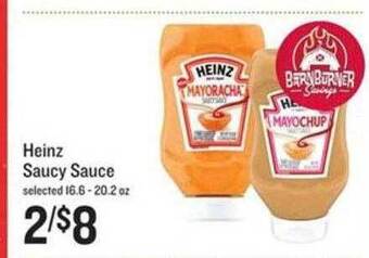 Lowes Foods Heinz saucy sauce offer