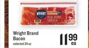 Lowes Foods Wright brand bacon offer
