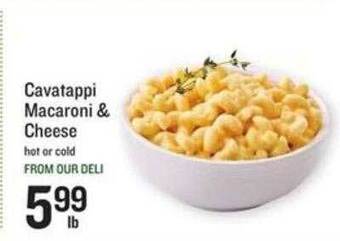 Lowes Foods Cavatappi macaroni & cheese offer