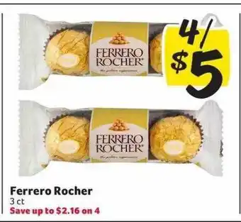 Winn Dixie Ferrero rocher offer
