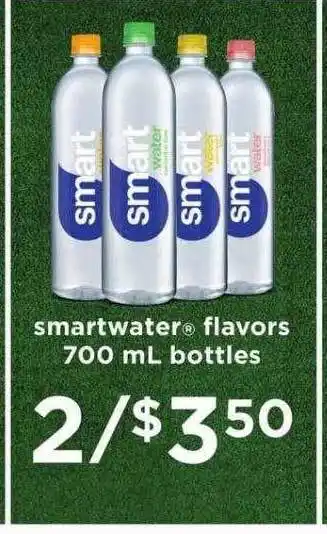Winn Dixie Smartwater flavors 700 ml bottles offer