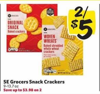 Winn Dixie Se grocers snack crackers offer