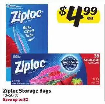 Winn Dixie Siploc storage bags offer