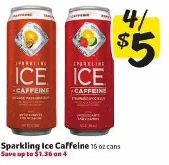 Winn Dixie Sparkling ice caffeine offer