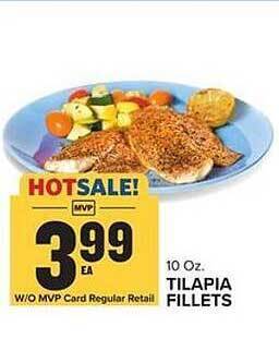 Food Lion Tilapia fillets offer