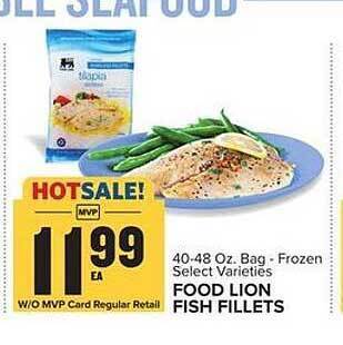 Food Lion Food lion fish fillets offer