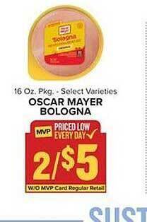 Food Lion Oscar mayer bologna offer