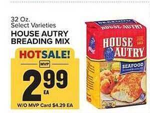 Food Lion House autry breading mix offer
