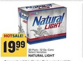 Food Lion Natural light offer