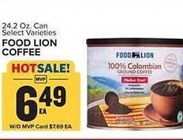 Food Lion Food lion coffee offer