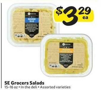 Harveys Supermarkets Se grocers salads offer