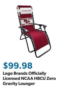 Sam's Club Logo brands officially licensed ncaa hbcu zero gravity lounger offer