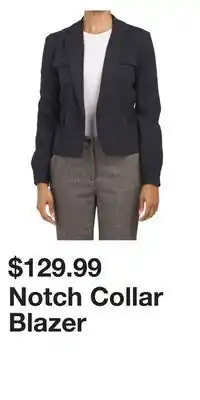 TJ Maxx Notch collar blazer offer