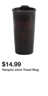 TJ Maxx Vampire juice travel mug offer