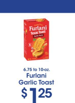 Price Rite Furlani garlic toast offer