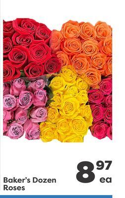 Weis Markets Baker's dozen roses offer