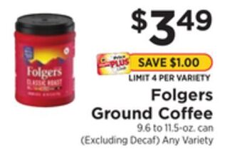 ShopRite Ground coffee offer