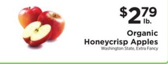 ShopRite Organic honeycrisp apples offer