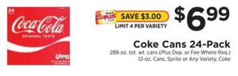 ShopRite Cans 24-pack offer