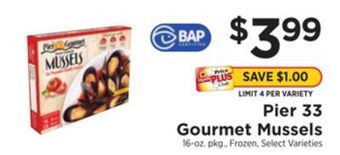 ShopRite Gourmet mussels offer