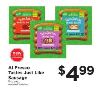 ShopRite Tastes just like sausage offer