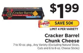 ShopRite Chunk cheese offer