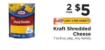 ShopRite Shredded cheese offer