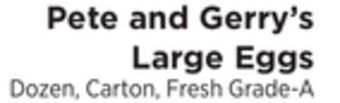 ShopRite Large eggs offer